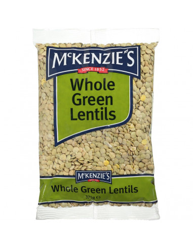 Mckenzie's Lentils Whole Green 375g