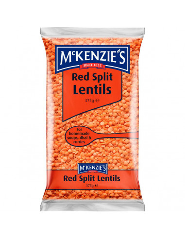 Mckenzie's Lentils Red 375g