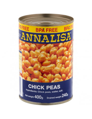 Annalisa Chick Peas 400g