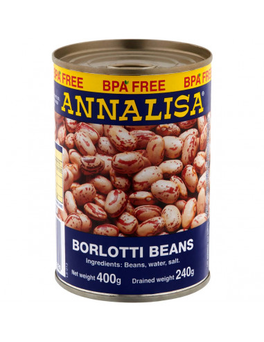 Annalisa Beans Borlotti 400g