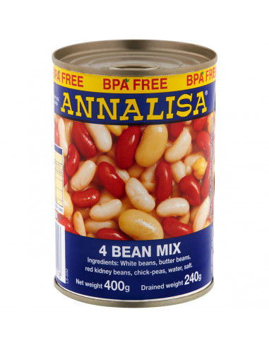 Annalisa Beans Four Mix 400g