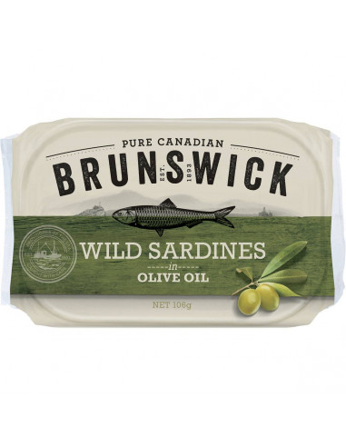 Brunswick Sardines In Olive Oil 106g