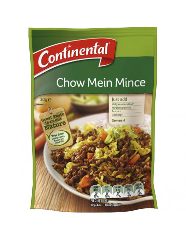 Continental Recipe Base Chow Mein Mince 30g