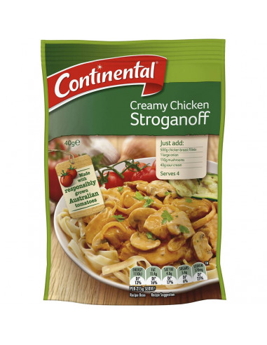 Continental Recipe Base Creamy Chicken Stroganoff 40g