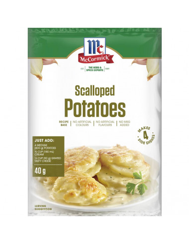 Mccormick Produce Partner Scallop Potato 40g