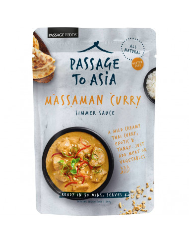 Passage To Thailand Massaman Curry Simmer Sauce 200g