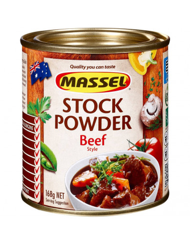 Massel Stock Powder Beef 168g