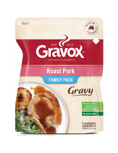 Gravox Roast Pork Liquid Gravy 250g