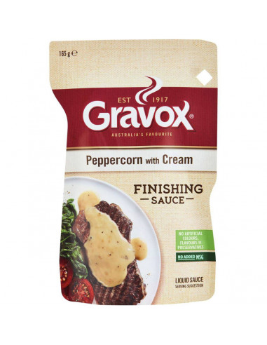 Gravox Gourmet Gravy Peppercorn With Cream 165g