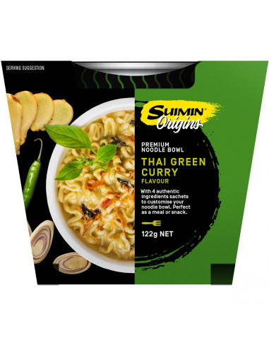 Suimin Noodles Thai Green Curry 122g