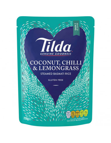 Tilda Microwave Coco Chilli & Lemongrass Rice 250g