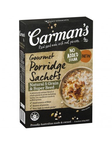 Carmans Porridge 5 Grain Superseed 320g