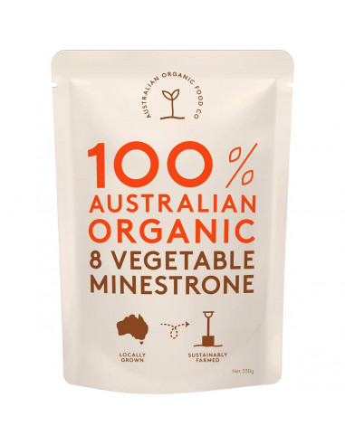 Australian Organic Food Co 8 Vegetable Minestrone Soup 330g