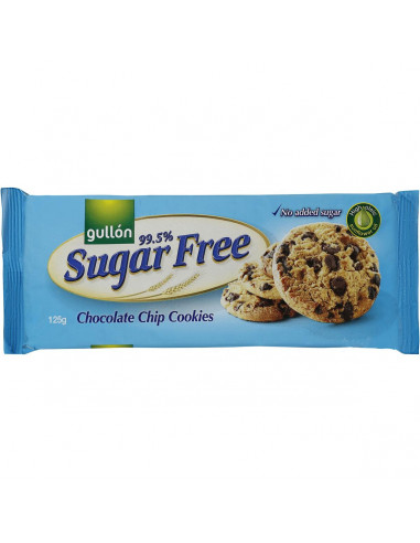 Gullon Cookies Sugar Free Choc Chip 125g