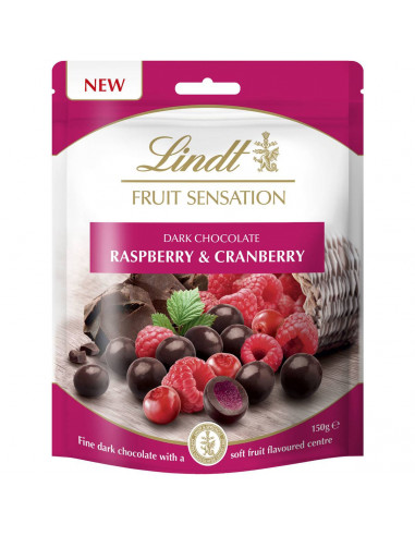Lindt Fruit Sensation Raspberry Cranberry 150g
