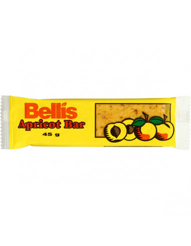 Bellis Bars Apricot 45g