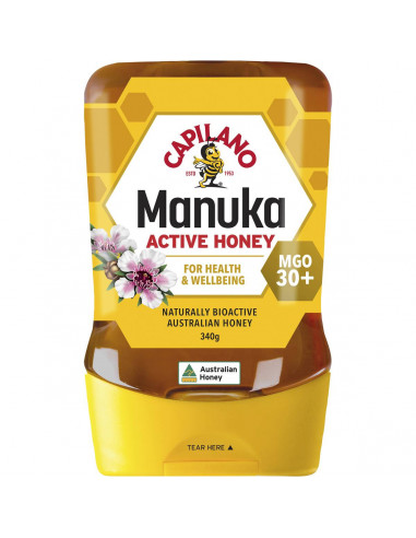 Capilano Manuka Honey Mgo30+ Upside Down Honey 340g