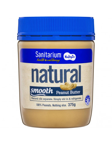 Sanitarium Peanut Butter Smooth Natural 375g