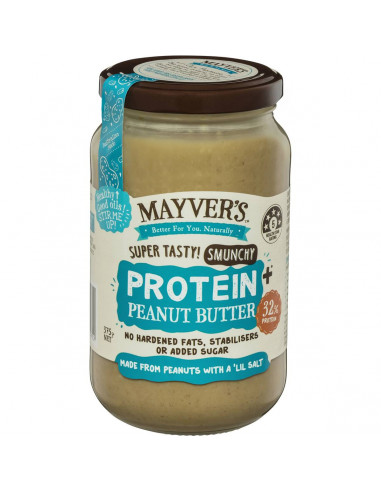 Mayver's Smunchy Protein Plus Peanut Butter 375g