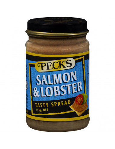 Peck's Salmon & Lobster Spread 125g