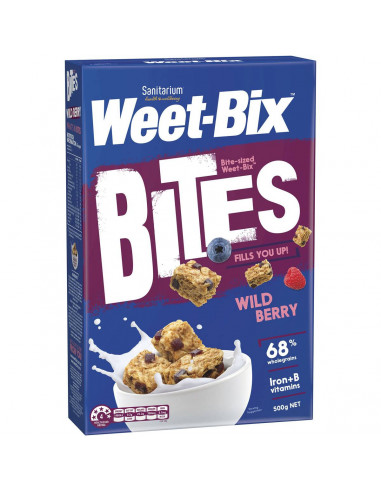 Sanitarium Weet-bix Bites Wildberry 500g