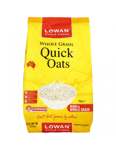 Lowan Quick Whole Grain Oats 1kg