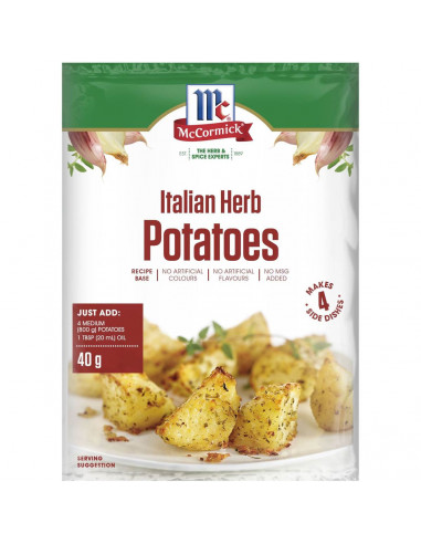 Mccormick Produce Partner Italian Herb Potatoes 40g