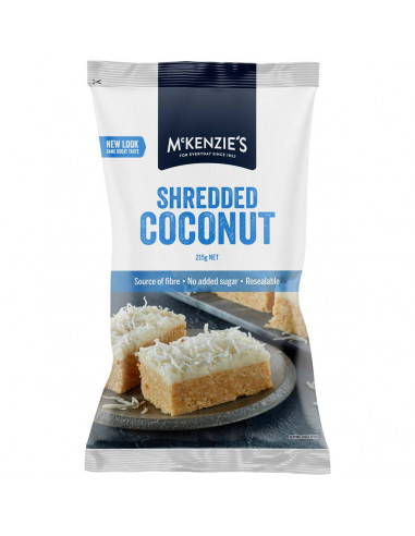 Mckenzie's Shredded Coconut 215g
