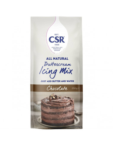 Csr All Natural Buttercream Icing Mix Chocolate 250g