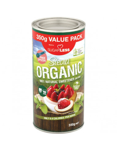 Sugarless Stevia Organic 350g