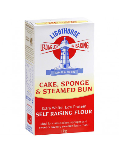 Lighthouse Sponge Cake & Steamed Bun Self Raising Flour 1kg