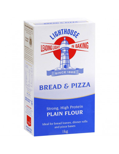 Lighthouse Bread And Pizza Plain Flour 1kg