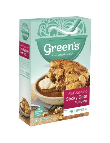 Greens Pudding Traditional Sticky Date 260g