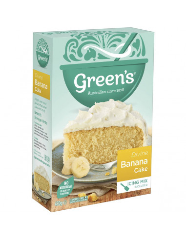 Greens Cake Mix Banana 430g