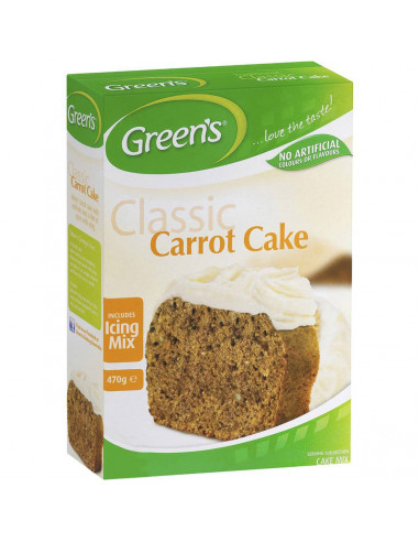 Greens Cake Mix Traditional Carrot 470g