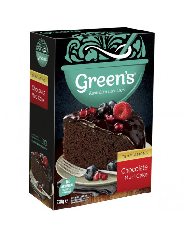 Greens Cake Mix Chocolate Mud 530g