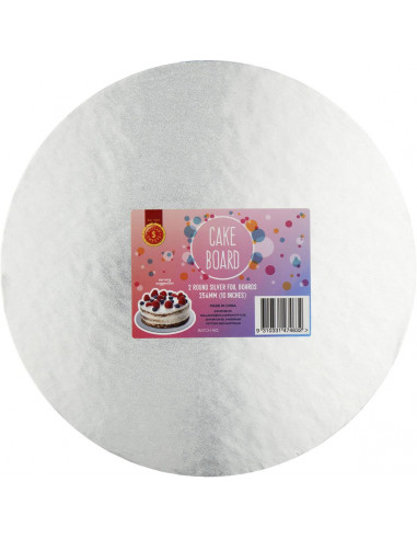 Dollar Sweets 10 Inch Round Cake Board 2 pack