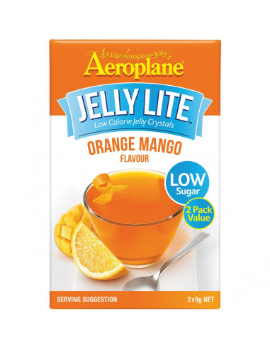 Aeroplane Jelly Lite Orange Mango 2x9g