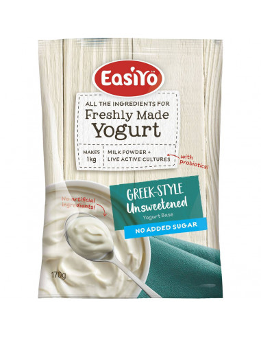 Easiyo Greek Style Unsweetened Yogurt Base 170g