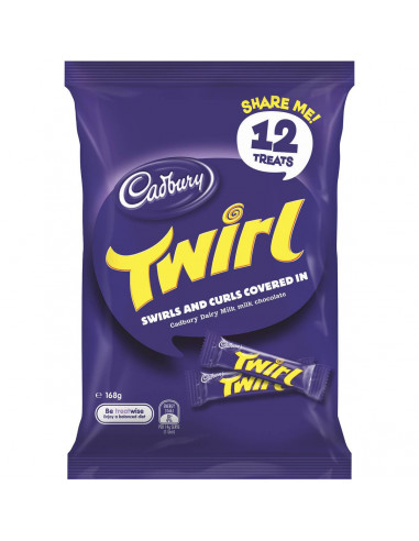 Cadbury Twirl Sharepack 12pk 168g