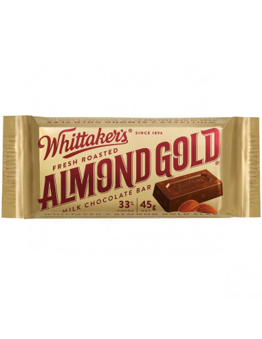 Whittakers Almond Slab Milk Chocolate 45g bar