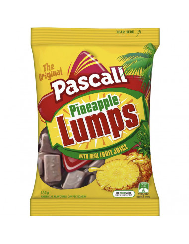 Pascall Pineapple Lumps 185g bag