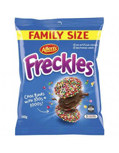 Allen's Freckles Family Size 340g bag