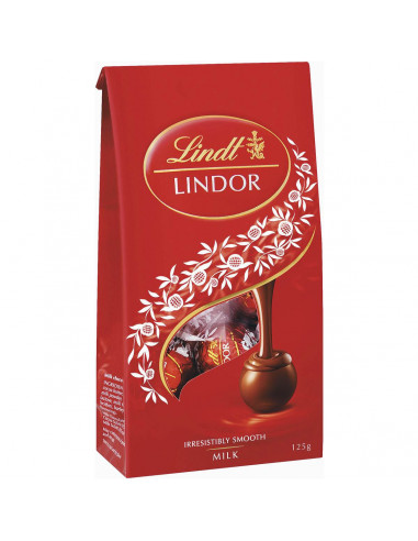 Lindt Lindor Chocolate Balls Milk 125g bag