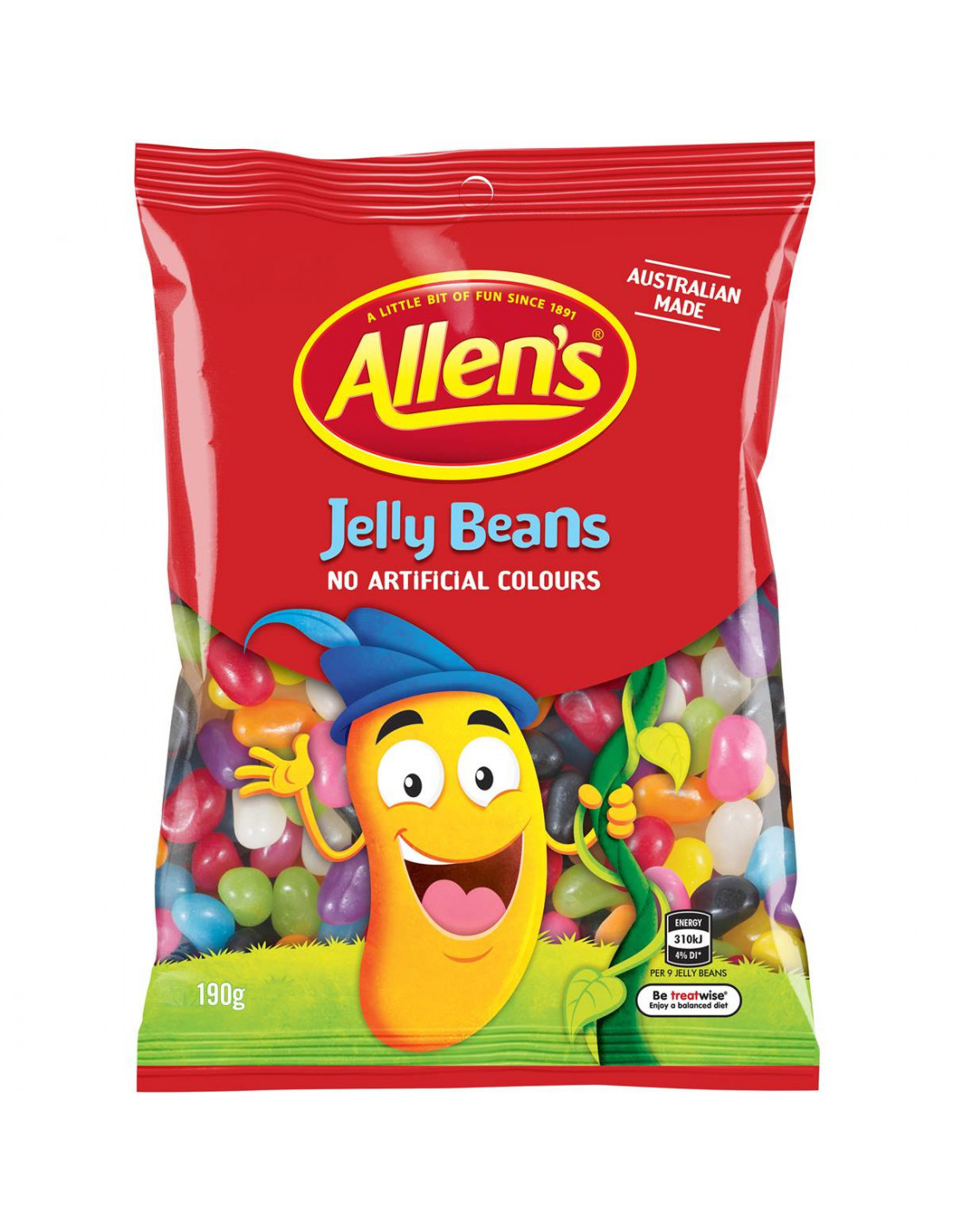 bag　Direct　Allen's　Beans　Jelly　Australia　190g　Ally's　Basket　from