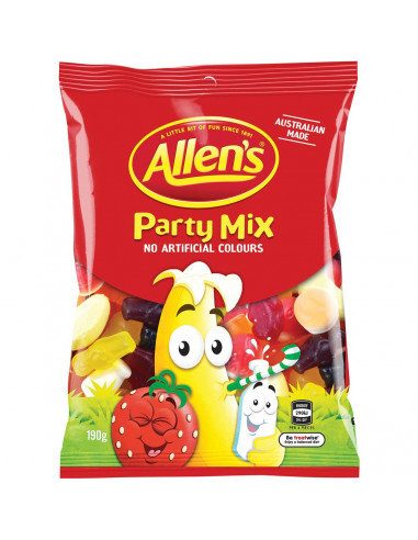 Allen's Party Mix Fat Free 190g bag