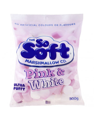 So Soft Marshmallow Pink & Whites 300g