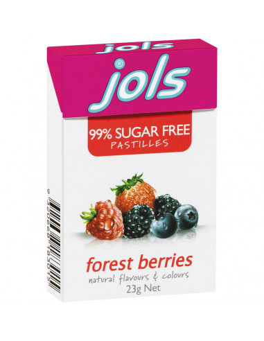 Jols Sugar Free Pastilles Forest Berries 23g