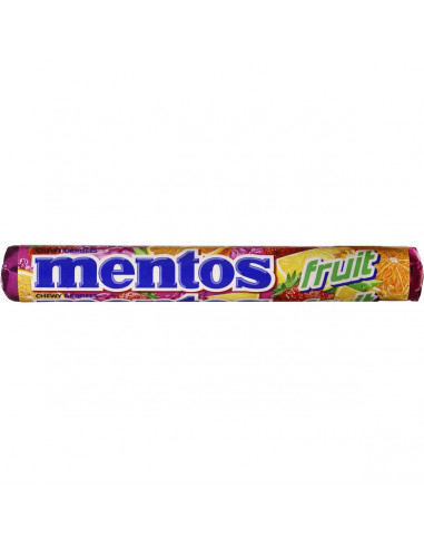 Mentos Fruit Chews 37.5g roll