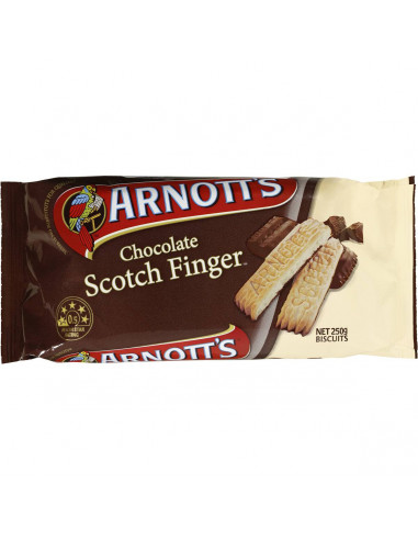 Arnott's Scotch Finger Chocolate Coated Biscuits 250g